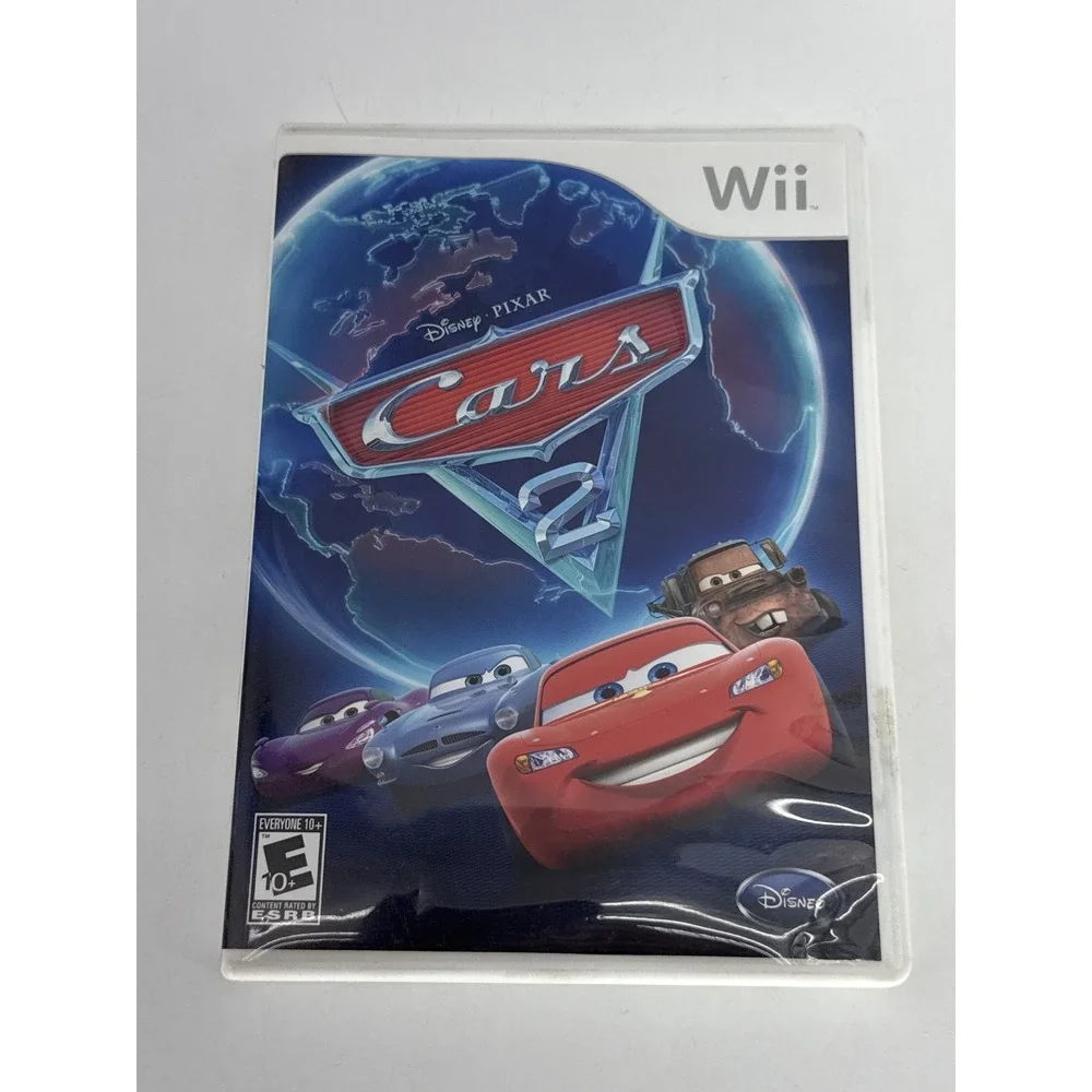Disney Pixar Racing Cars 2 Nintendo Wii Video Game Complete CIB Action Case